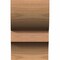 Ekena Millwork Ridgewood Smooth Rafter Tail, Western Red Cedar, 3 1/2"W x 6"H x 36"L RFT04X06X36RID00SWR - alternate 2